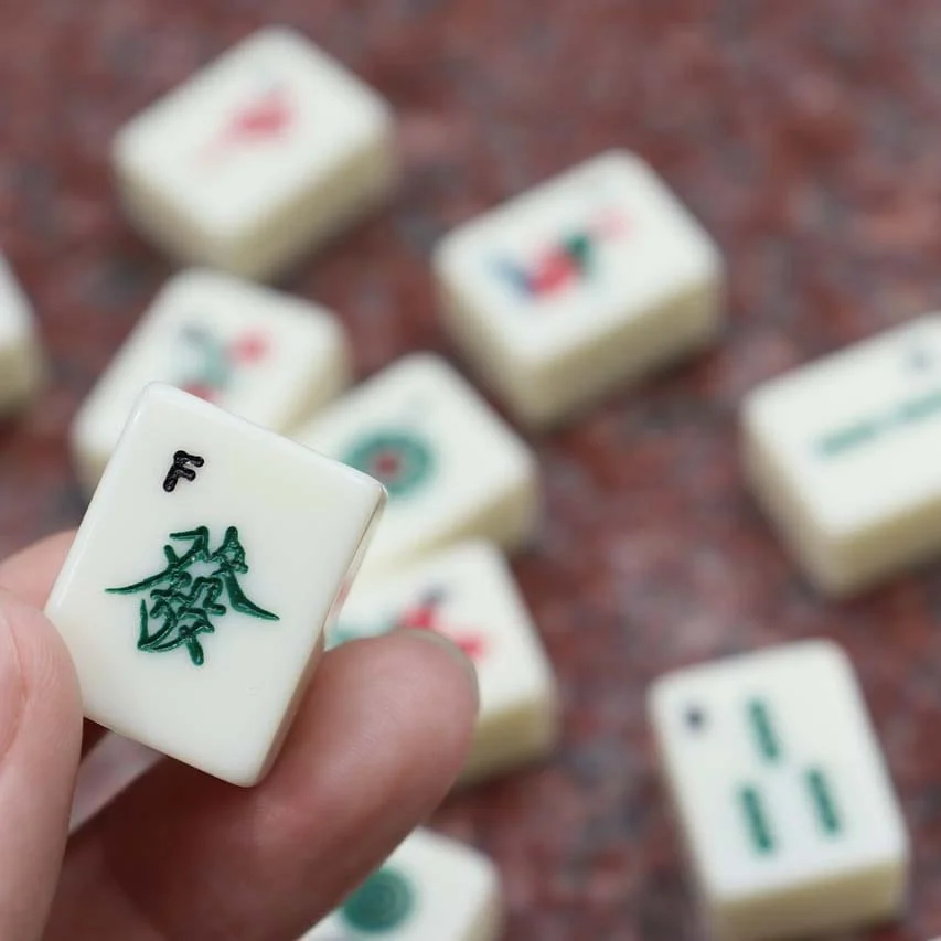 Foto van Mahjong