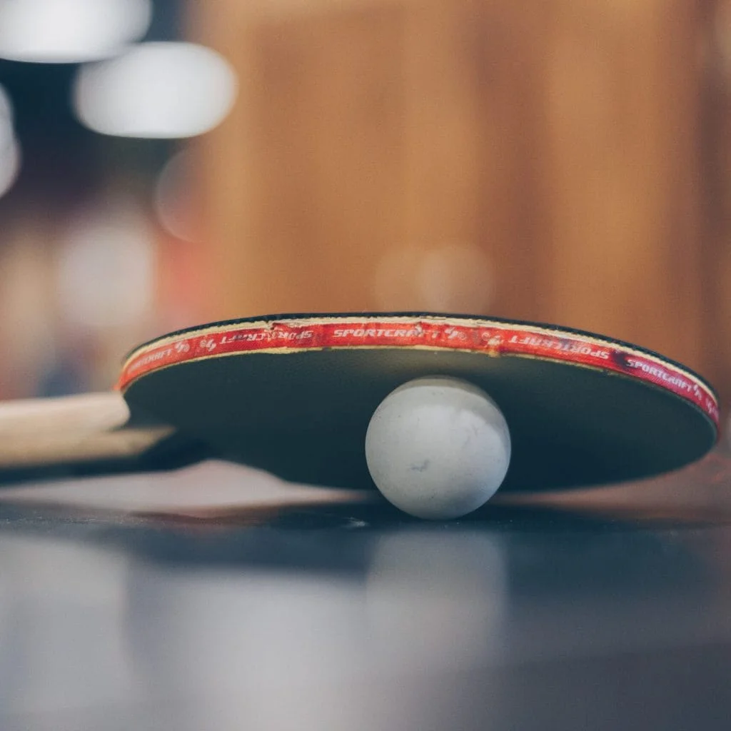 Foto van Tafeltennis